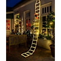 Miniatyrbilde 1 av 5: LED Julelys - 10 fot Julepynt Stige Lys med Julenissen, Juledekorasjonslys for I