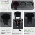 Miniatyrbilde 4 av 5: 1 stk (Svart) Tamperstasjon Sklisikker Espresso Tamper Stativ Sterk