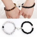 Miniatyrbillede 2 af 3: Bedste Veninde Armbånd til 2 Matchende Yin Yang Justerbare