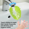 Miniatyrbild 4 av 4: Toalettkranförlängare för småbarn, 4-pack, bladformig badmunstycke