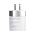 Miniatyrbillede 1 af 5: Abs+pc vægadapter opladere Mini 2.4a Dual Usb Hurtigoplader Europæisk