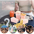 Miniatyrbillede 3 af 5: 12 stk. Popcornboks Papirpose Slikbeholder Popcorn Papirpose