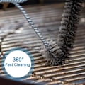 Miniatyrbillede 5 af 5: Grillrengøringsbørste - Rustfrit Stål Børste til Hurtig &