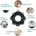 Miniatyrbilde 4 av 5: 4 stk. Lazy Swivel Plate Metall Turntable 360 ​​Graders Roterende