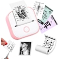 Pikkukuva 1 / 5: Mini-lämpötulostin - Taskukokoinen langaton Bluetooth-kannettava mobiilikuittikirjoitin, yhteensopiva iOS:n ja Androidin kanssa