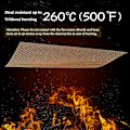 Miniatyrbild 4 av 5: Set med 5 Grillmattor Rektangulära Grillplancha Mattor