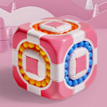 Miniatyrbild 3 av 5: Magic Bean Cube, Magiskt roterande pusselkub Fidget Toy