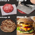 Miniatyrbillede 4 af 4: 1 hamburgerkødspresse 304 rustfrit stål kødspresseplade kød