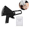 Miniatyrbillede 1 af 4: Personlig hudfold kropsfedt test hudfold caliper kropsfedt bmi caliper sort