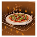Miniatyrbilde 3 av 5: 20,6 cm - Pizzastein for grill og ovn