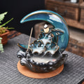 Miniatyrbillede 4 af 5: 1 stk Røgelsebrænder Tilbageflow Lotus Måne Tilbageflow Røgelse