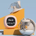 Miniatyrbilde 2 av 5: Dobbel elektrisk brystpumpe, bærbar anti-tilbakestrømning, 4 moduser og 9