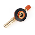 Miniatyrbilde 1 av 5: 1 stk Camping Gasskomfyr Varmeventil Adapter Slange Regulator
