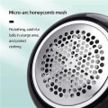 Miniatyrbillede 2 af 5: En grøn elektrisk epilator, genopladelig, 2 i 1 epilator