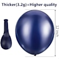 Miniatyrbillede 6 af 7: 2024 Gradueringsfest Balloner 50 Stykker Latex Blå Fødselsdagskugle