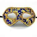 Miniatyrbild 5 av 5: 4 st Man Venetiansk Maskerad Mask Party Ögonmask