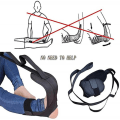 Miniatyrbilde 5 av 5: Yoga Ligament Strekkbelte Strekkreim Yoga-reim