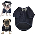 Miniatyrbillede 1 af 5: Hundebue-Sweater til kæledyr - Jakker til hunde - Sød kæledyrsbeklædning