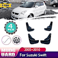 Miniatyrbild 1 av 5: 4 stänkskydd för Suzuki Swift 2005~2010 Rs413 413d 415 Stänkskydd fram och bak