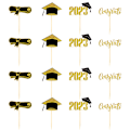 Miniatyrbild 3 av 5: 48 st Graduationstårta Topp Dekoration Tårta Topp 2023 Examen