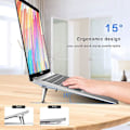 Miniatyrbillede 3 af 5: 2-pak Mini Laptop Stativ, Usynlig Laptop Stativ, Foldbar
