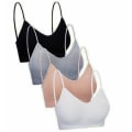 Miniatyrbild 1 av 5: 4-pack (L) Camisole-bh med vaddering för kvinnor