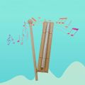 Miniatyrbillede 4 af 5: Percussion Tromme Chime Enkelt Energiske Instrumenter Planetarisk