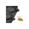 Miniatyrbilde 5 av 5: Taiyaki japansk vaffeljern, fiskevaffel, non-stick for wi