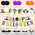 Pikkukuva 4 / 5: Halloween-juhlatyylikitti - Pyörivät riippuva Happy Halloween -koristeet