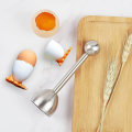 Miniatyrbilde 2 av 5: Egg Cutter Set Egg Opener Rustfritt Stål Egg Skallfjerner for H