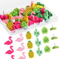 30 st Creative Flamingo Ananas Kaktus Palm Leaf Vägg