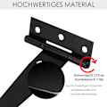 Miniatyrbilde 4 av 5: 8 stk 5 tommer Lett maling Svart T-type Plate Tykkelse T-ord