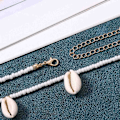 Miniatyrbilde 4 av 5: 1 stk (gull) Flovel Boho Perlekjede for magen Skallbelte