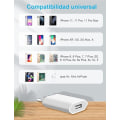 Miniatyrbilde 4 av 5: USB-LADER for Apple for iPhone 6, 7, 8, 10, 11, se, etc 5V