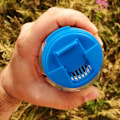 Miniatyrbillede 5 af 5: 3 stk. dåse låg cola sprite spildsikre låg snap on snap on