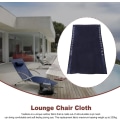 Miniatyrbild 3 av 5: Ersättningsväv för stol, Anti-Gravity Lounge Chair-väv (Marinblå) med rep, Stoltillbehör, Elastisk Uteplats