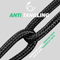 Miniatyrbillede 3 af 4: USB-C opladningskabel 3A, QC 3.0 hurtig opladning, høj holdbarhed
