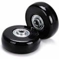 Pikkukuva 5 / 5: 4 kpl 50x18mm matkalaukkujen korvaavat pyörät, kumipyörät kääntyvät C