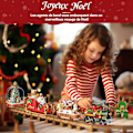 Miniatyrbilde 3 av 5: Juletog, 2023 Adventskalender, Vinter- og juleferiebilsett (1000+ deler)