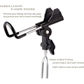 Miniatyrbilde 5 av 5: 2 stk 360° Justerbare Fiske Stang Holdere i Rustfritt Stål -