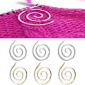 Miniatyrbillede 1 af 5: 6 stk. Spiral Kabelnål Håndlavet Strikkeværktøj