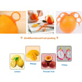 Miniatyrbilde 3 av 3: 6 stk Appelsin- og Sitrusskrellere - Plast Frukt Skrellere - Enkelt