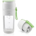 Miniatyrbild 1 av 5: USB-laddningsbar bärbar juicermixer för shakes och smoothies fruktmixer lökhackare rostfri hackare 340 ml 55 W (grön)