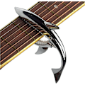 Miniatyrbillede 1 af 5: 1 sort tuningklips til guitar i zinklegering med træ
