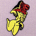 Miniatyrbillede 4 af 4: Reborn The Trueself Patch Broderet Applikation Stryg På Sy På Emblem