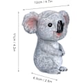 Pikkukuva 5 / 5: Lasinjalusta, 11 cm Koala-eläimen muotoinen lasinpidike lasit