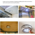 Miniatyrbild 5 av 5: 6 LED-lampor 68mm, plus batteri - måste tryckas för att tändas -