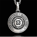 Pikkukuva 2 / 4: Memento Mori -kaulakoru Carpe Diem -riipus 3D-kallonaulakoru minulle