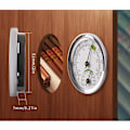 Miniatyrbillede 4 af 4: 1 x 58 x 12mm Analog Hygrometer Termometer til Indendørs/Udendørs