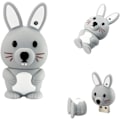 Miniatyrbilde 2 av 5: USB-minnepinne 16GB - USB-stasjon 16GB - Kanin Flash Drive - Kanin USB - Søt Tommelstasjon (Kanin)